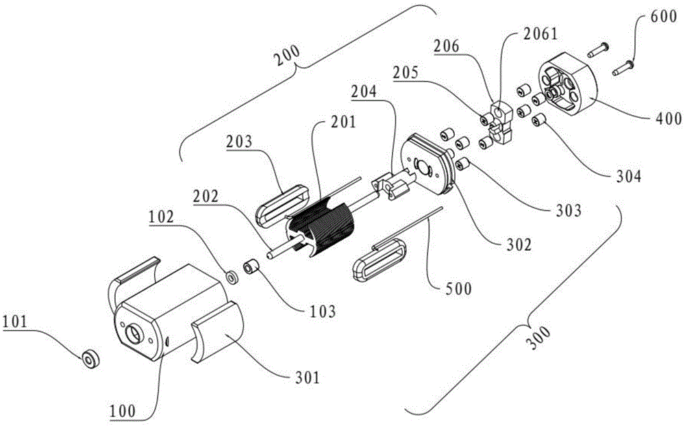 马达爆炸图 马达爆炸图