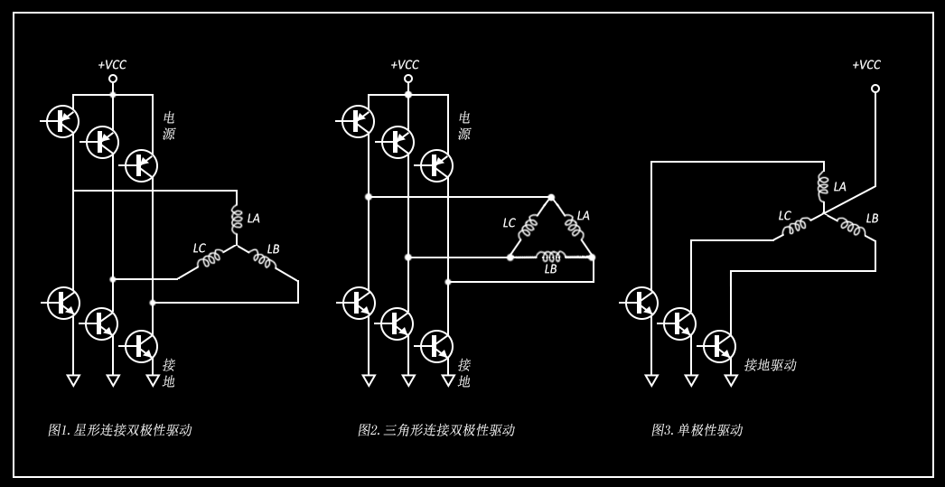 直流电机驱动电路图