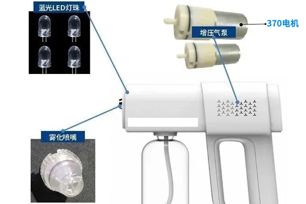 370电机-消毒枪气泵电机-天孚电机